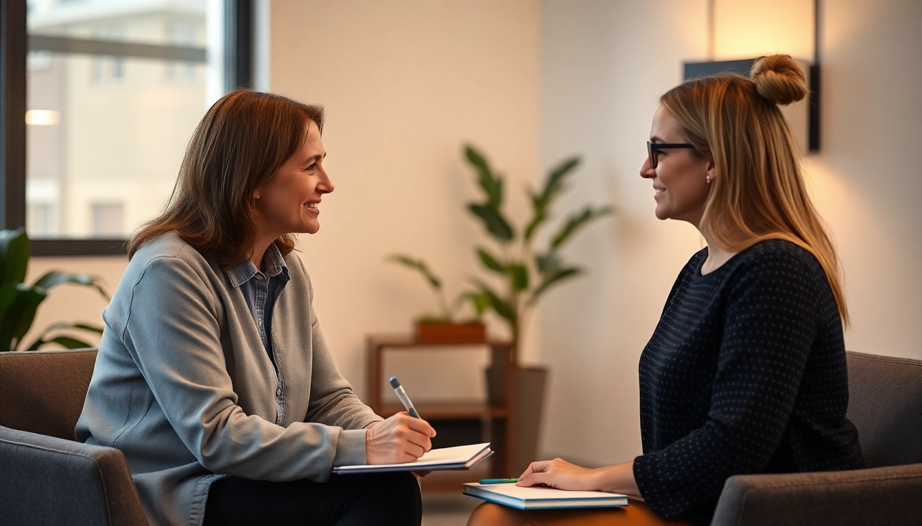 Una sessione di coaching trasformativo in un ambiente professionale, con focus sulla crescita personale e il cambiamento.