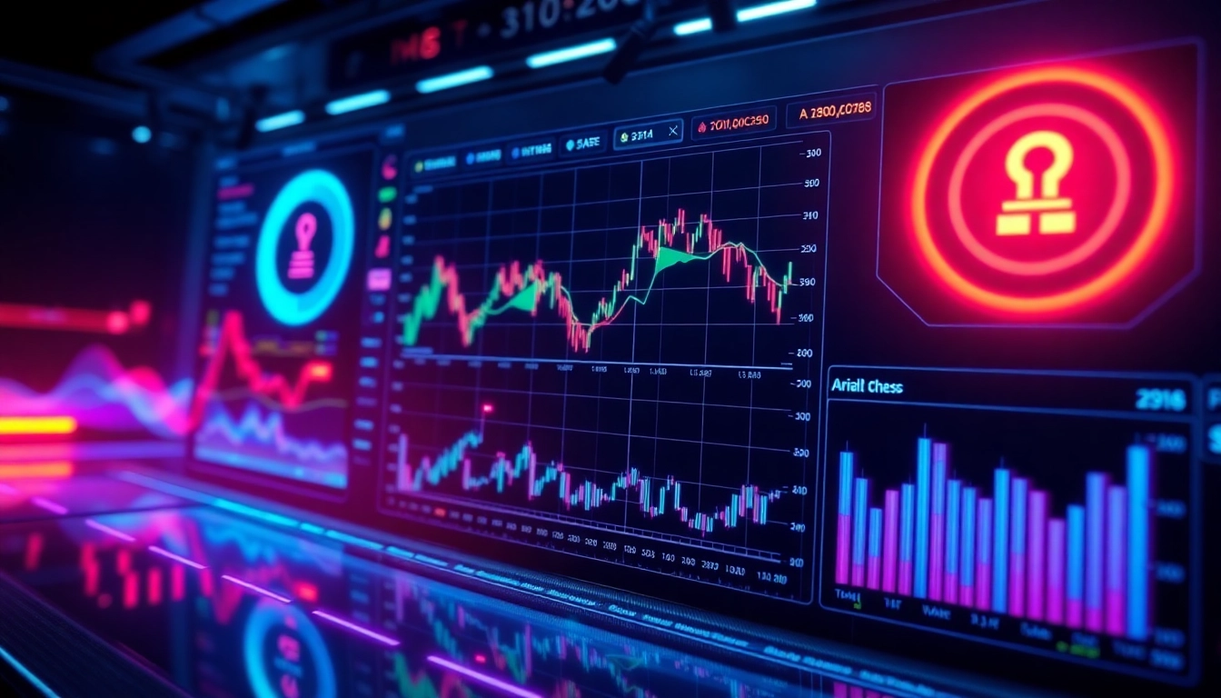 AICoin crypto market dashboard showcasing real-time data, charts, and security icons for traders and investors.
