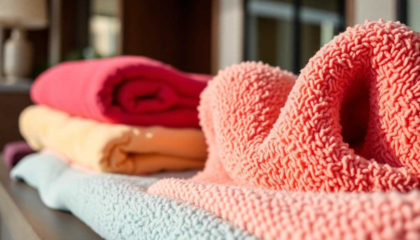 Premium combed Terry towels supplier showcasing luxurious, absorbent towels perfect for hospitality and retail use.