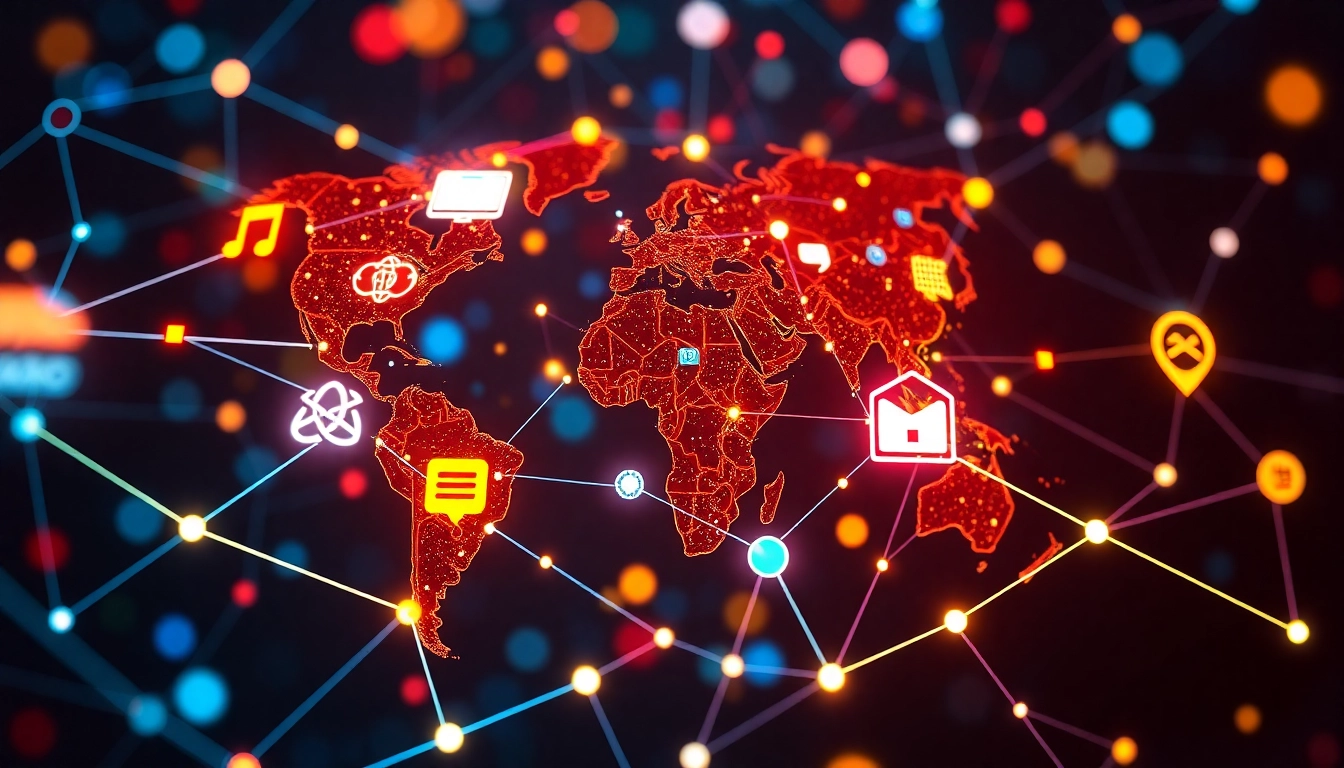 Liên minh KJC leading global media and entertainment network, connecting diverse communities worldwide, demonstrating innovation and partnership.