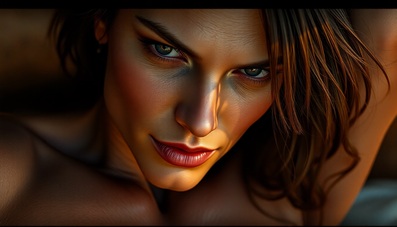 Detailed shot created with a top nsfw ai generator showcasing hyperrealistic adult art with emotion and depth.