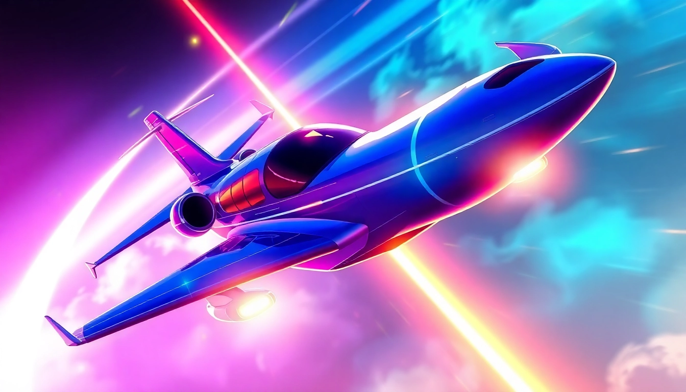 The Aviator Game featuring a pilot soaring through colorful skies with multipliers and exciting gameplay visuals, enticing players to try now.