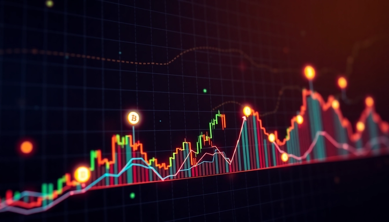 Cryptocurrency investment dashboard displaying real-time Crypto Investment Updates with charts